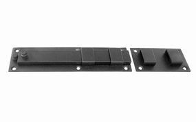 10-3/4" Steel Shutter Bolt with Black Finish