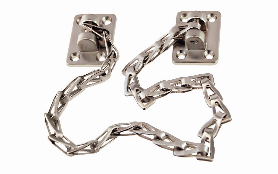 15" Long Adjustable Transom Chain With Solid Brass Base