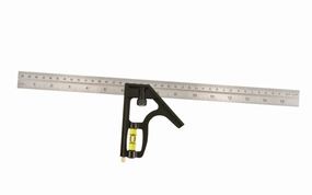 16" Heavy Duty Inch/Metric Stainless Combo Square