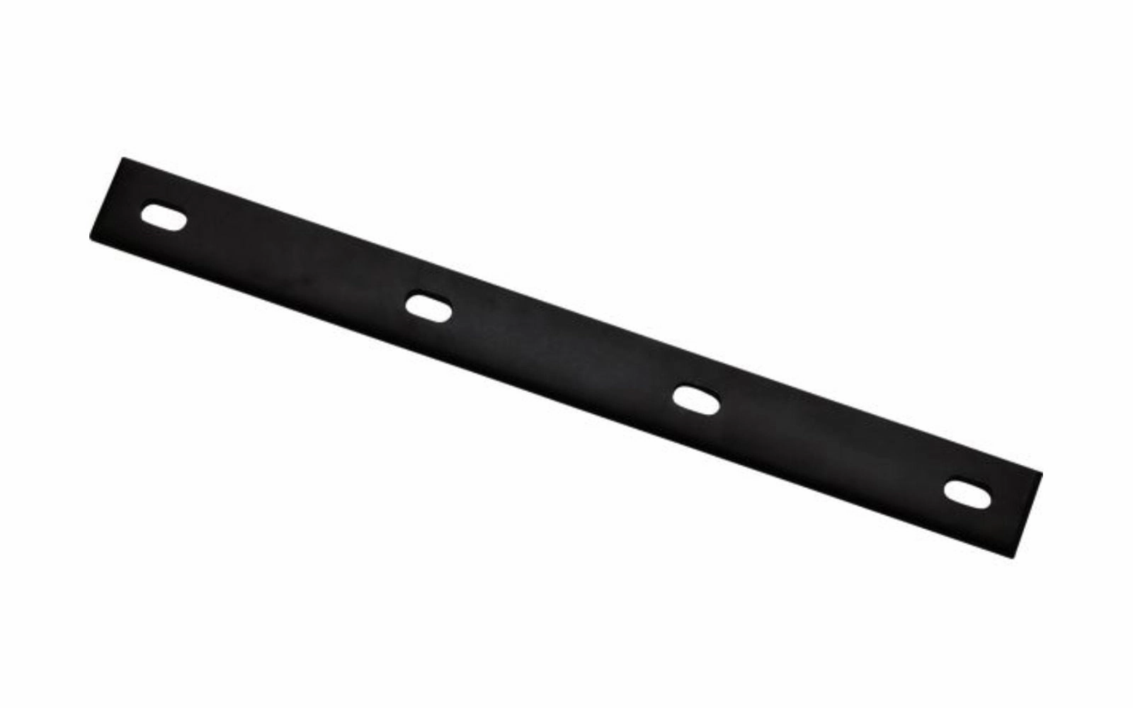 16" x 1-1/2" Black Finish Mending Plate