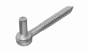 1/2" x 5" Steel Screw Hook
