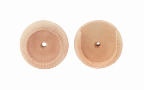 1-3/8" Wooden Closet Rod Sockets