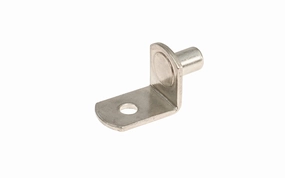 1/4" Shelf Support Pin, Bracket Style - Anochrome