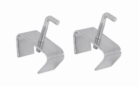 1" Steel Bed Rail Clamps - 2 Pack