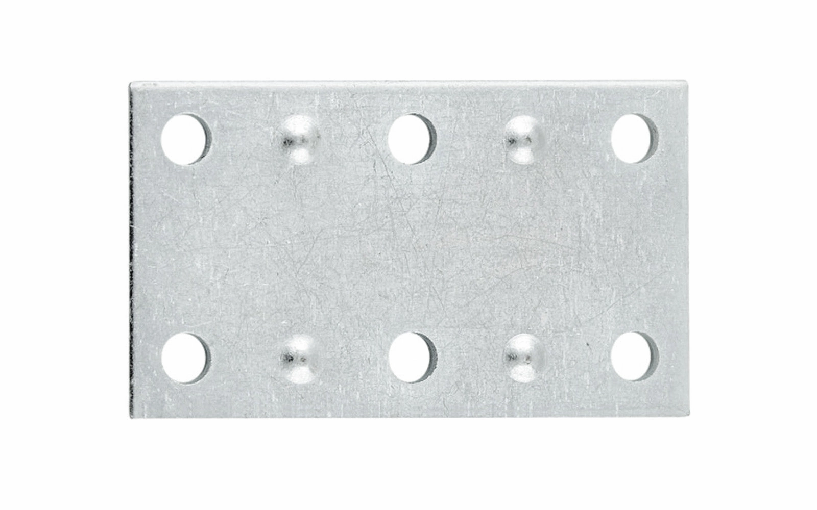 2-1/2" x 1-3/8" Zinc-Plated Mending Plates - 4 Pack