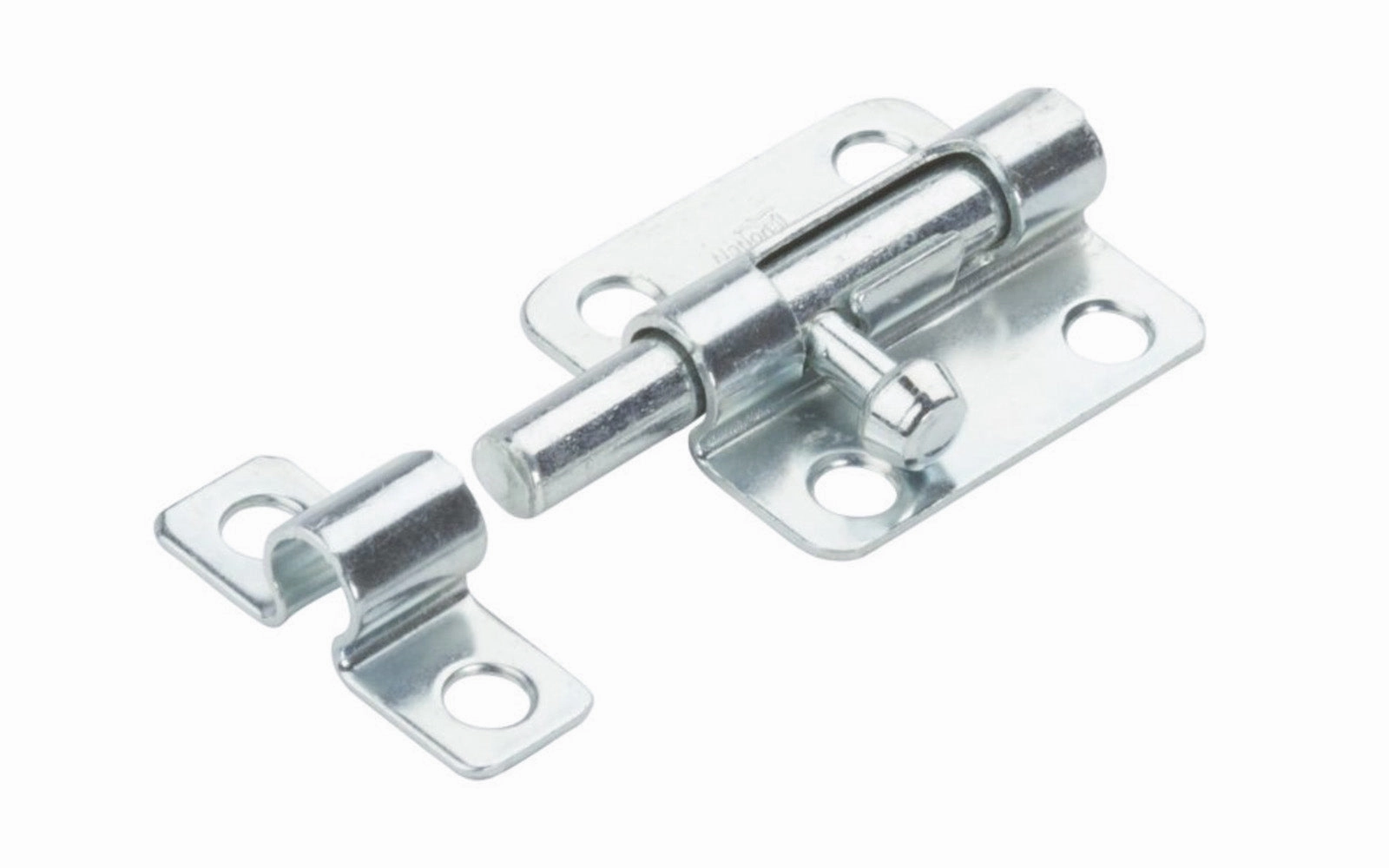 2-1/2" Zinc-Plated Barrel Bolt