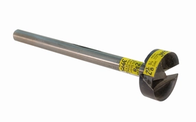 2-3/8" Forstner Bit, Long Length - 3/4" Shank