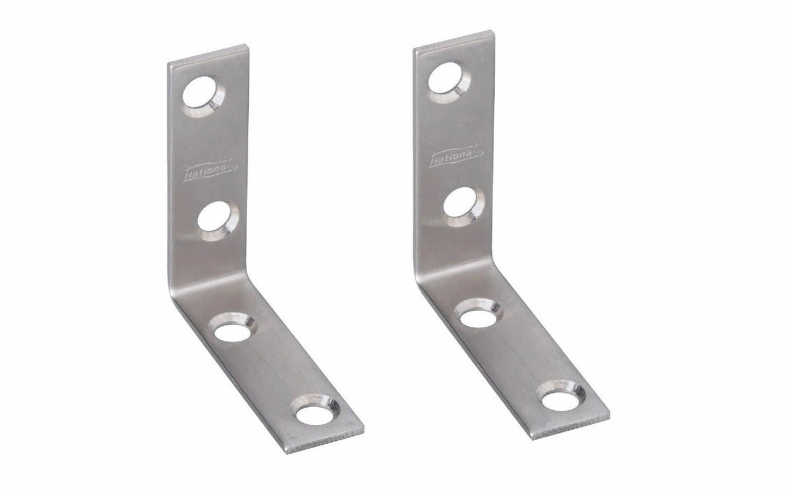 2" x 5/8" Stainless Corner Braces - 2 Pack