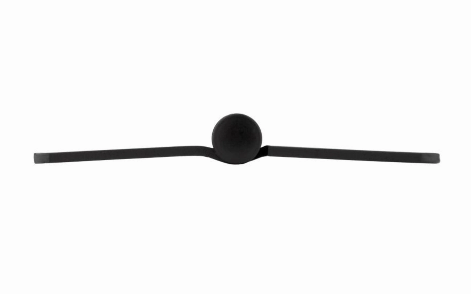 3-1/2" Matte Black "Squeak Guard" Door Hinges, 1/4" Radius - 3 Pack