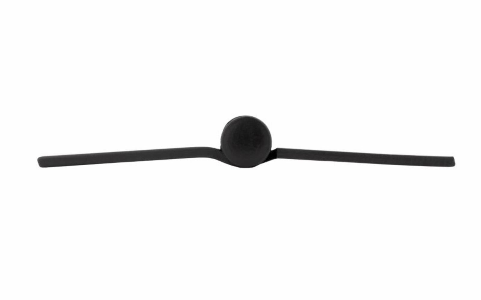 3-1/2" Matte Black "Squeak Guard" Door Hinges