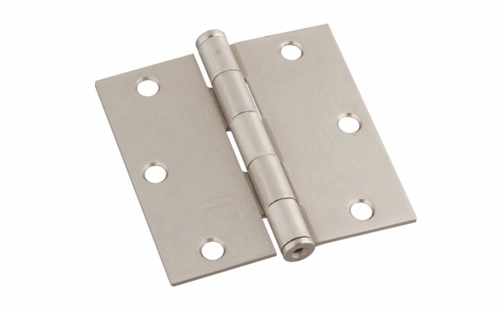 3-1/2" Satin Nickel Door Hinges - 3 Pack