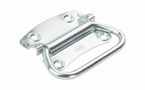 3-1/2" Zinc Plated Steel Chest Handle