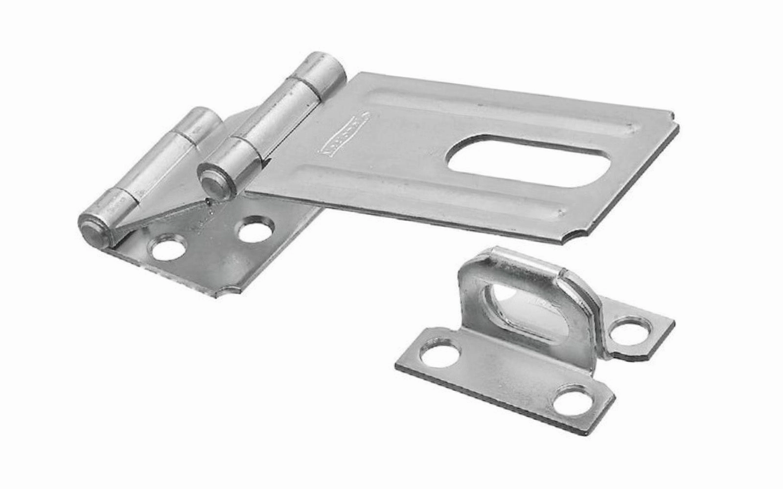 3-1/4" Double Hinge Zinc Safety Hasp