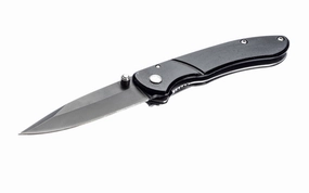 3-3/4" Pocket Knife with Aluminum Black Body