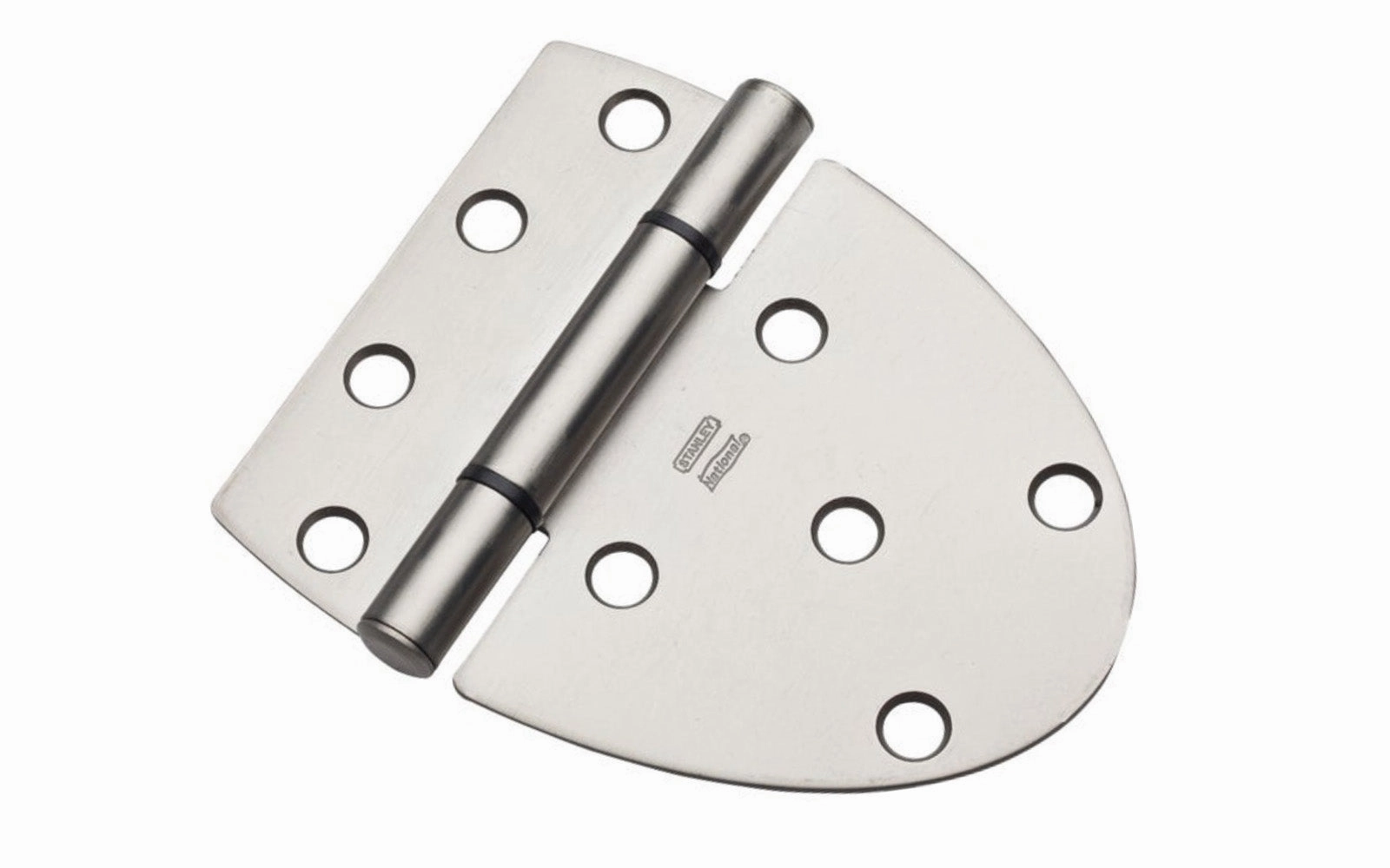 3-5/8" Satin Nickel Heavy Duty Gate Hinge