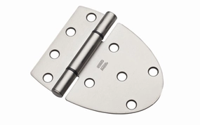 3-5/8" Satin Nickel Heavy Duty Gate Hinge