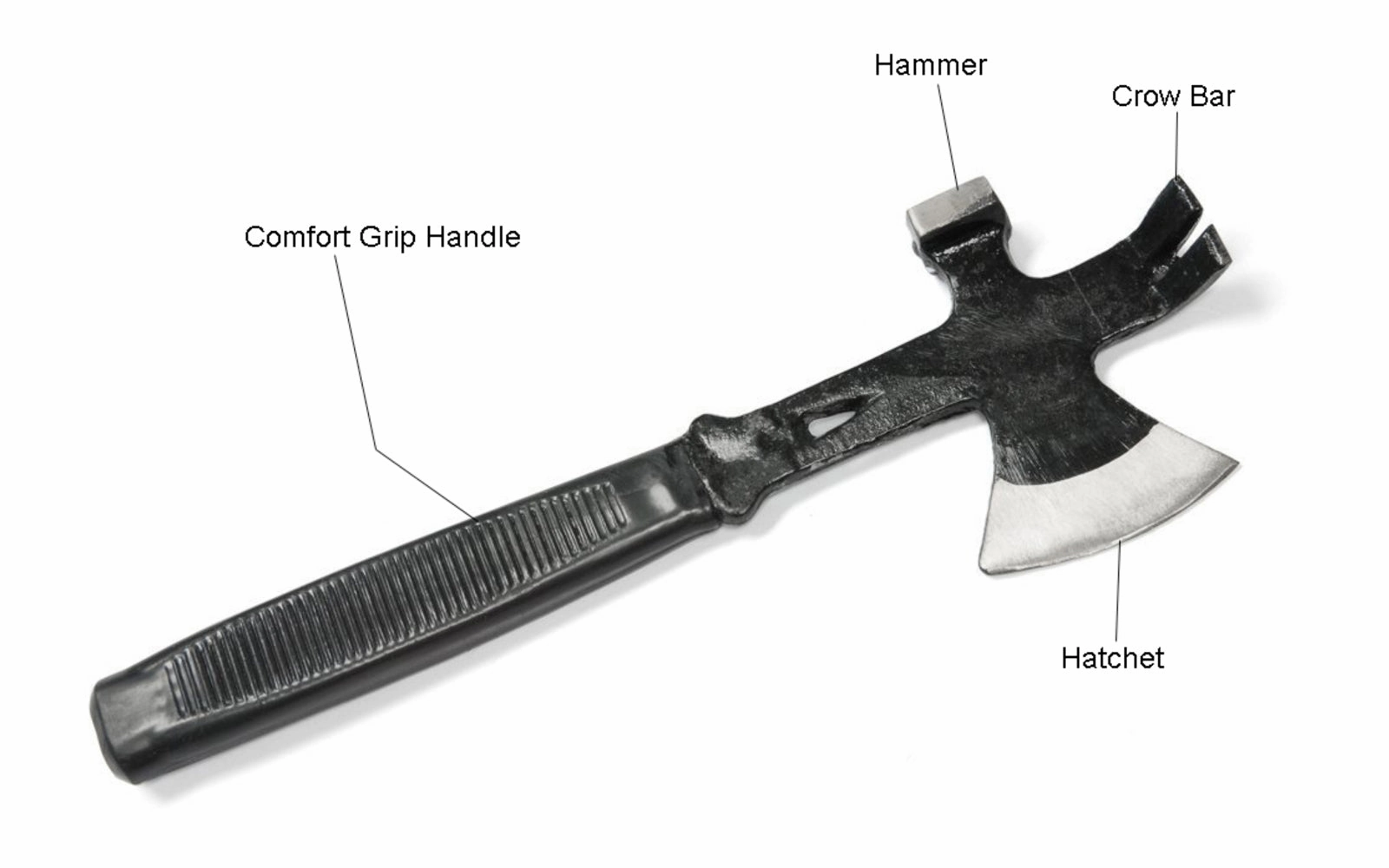3-in-1 Small Hammer Hatchet Pry Bar