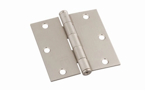 3" Satin Nickel Door Hinge