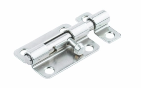 3" Zinc-Plated Barrel Bolt