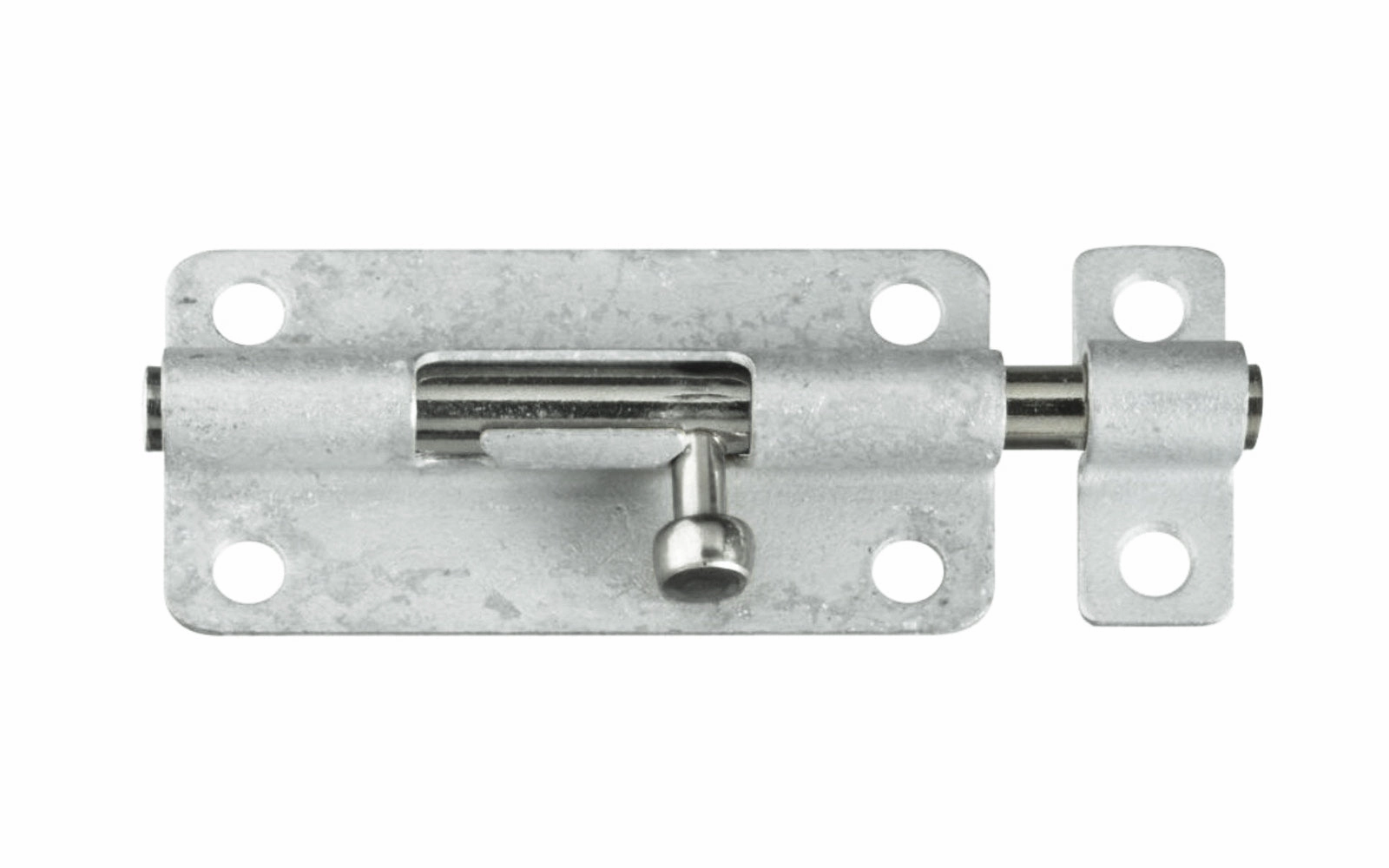 4" Galvanized Barrel Bolt