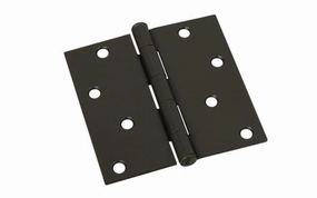 4" Oil Rubbed Bronze Door Hinge