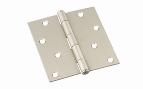 4" Satin Nickel Door Hinge