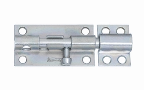 4" Zinc-Plated Heavy Duty Barrel Bolt