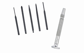 5-Blade Jeweler's Screwdriver / Awl Set