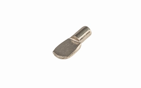 5 mm Shelf Support Pin, Spoon Style - Anochrome