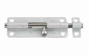 5" Galvanized Barrel Bolt