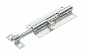 5" Zinc-Plated Barrel Bolt