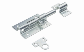5" Zinc-Plated Extra Heavy Duty Barrel Bolt