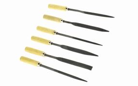 6-PC Coarse Cut Needle File Set - 5 mm x 180 mm