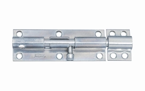 6" Zinc-Plated Heavy Duty Barrel Bolt