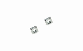 8-32 Square Nuts ~ Pair