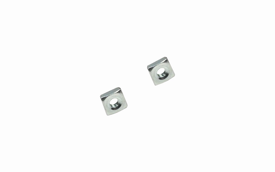 8-32 Square Nuts ~ Pair