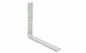 8" Zinc-Plated Corner Brace