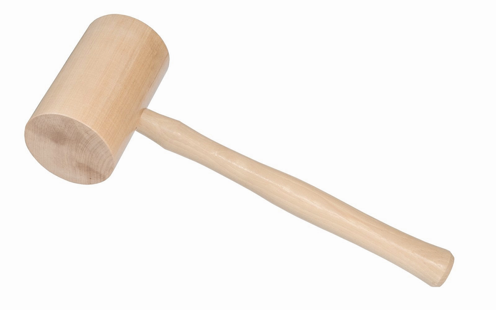 #5 Hickory Wooden Mallet ~ 3-1/2" Diameter Head