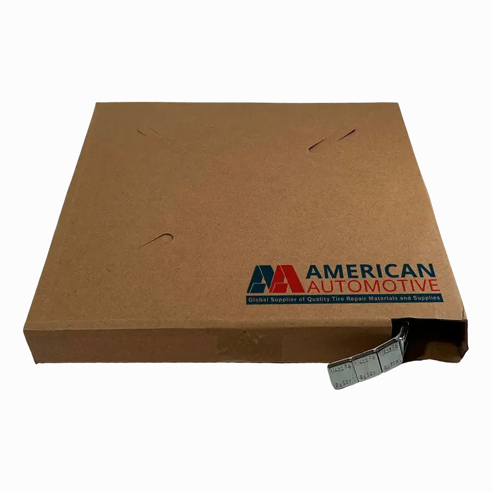 AA 0.25 Oz Roll Style Chrome Tape Wheel Weight (704 pcs, Steel)
