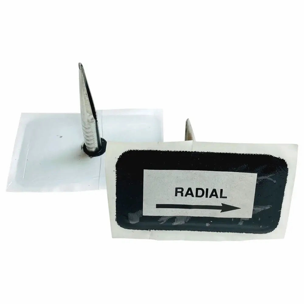 AA 15-130 Patch-N-Plug Tire Patch, 1/4", Cord, Radial/Bias (15/Box)