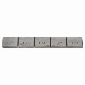 AA 1 oz Uncoated Wheel Weight (180 pcs, Lead)