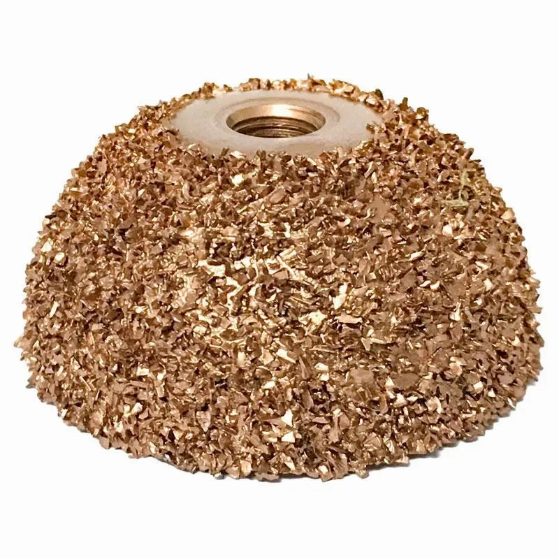 AA 2" Dia. Solid Contour Cup Rasps w/ Nut - (3/8" AH)