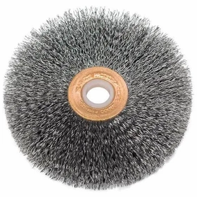 AA 3" Dia Soft Wire Buffing Wheel