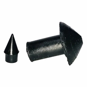 AA 7/16" Black Plugs for Plug-Em-Gun (15/Box)