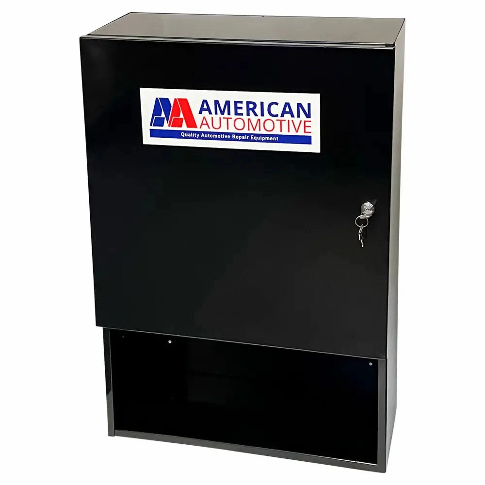 AA Black Empty Tire Wall Repair Cabinet