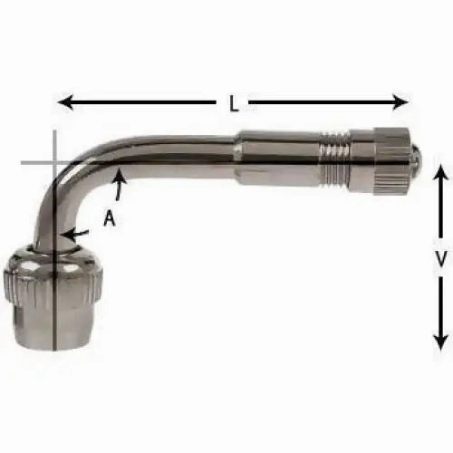 AA Chrome Bent Valve Extension (Ea)