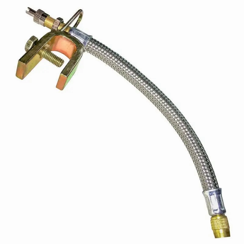 AA Flexible Truck Valve Extension - Braided Steel (Ea)