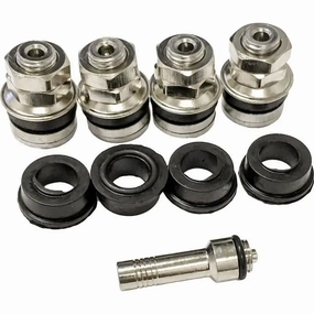 AA Flush Mount Chrome Valves (Set of 4)