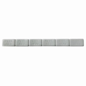 AA Grey Coated Wheel Weight (1oz, Steel)