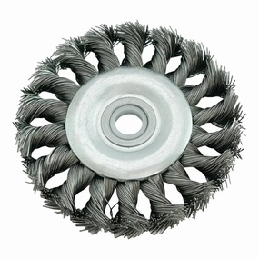 AA Knotted Wire Wheel, 3" Dia. / 1/2" Arbor - 68-303